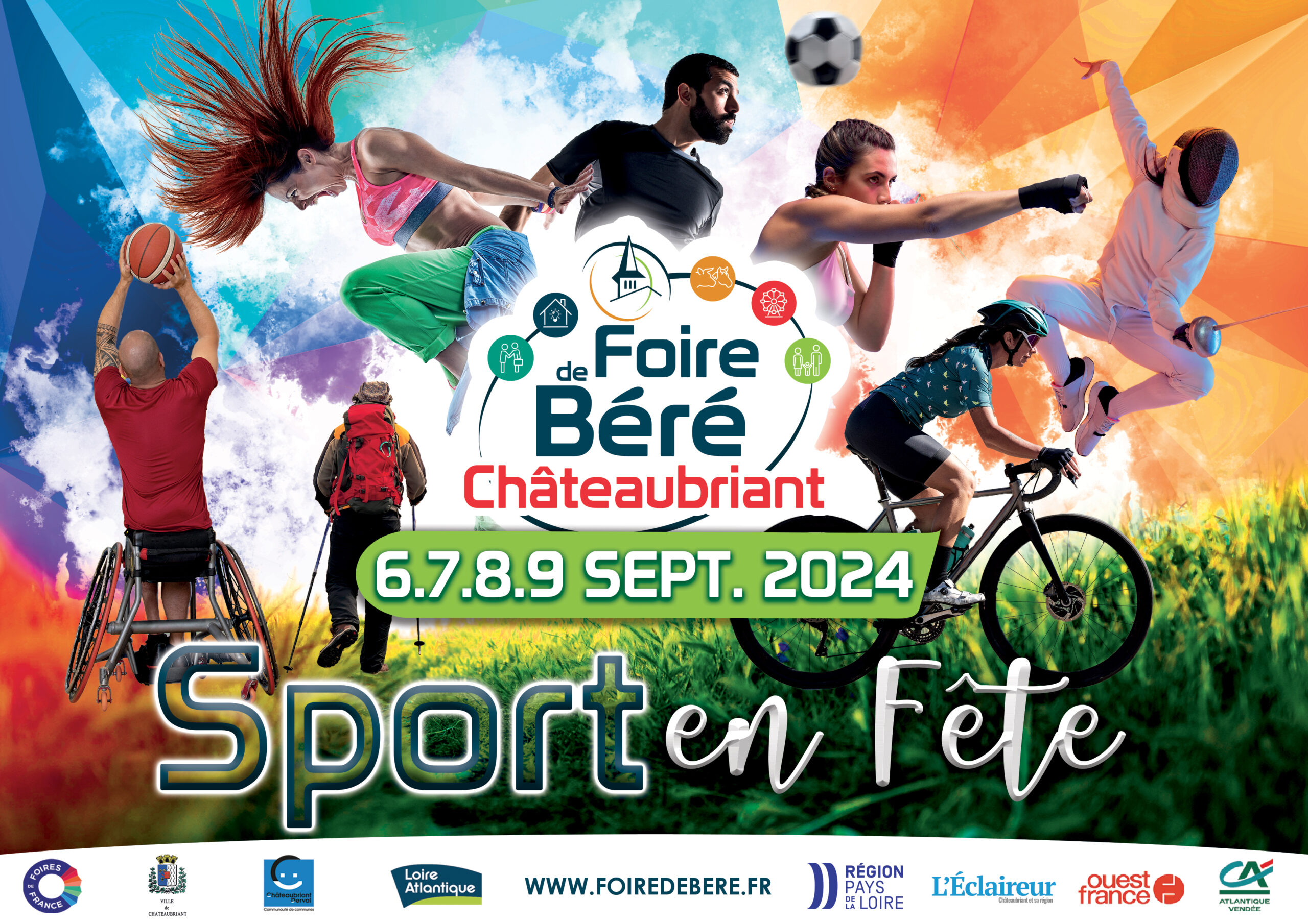 Affiche de la Foire de Béré 2024